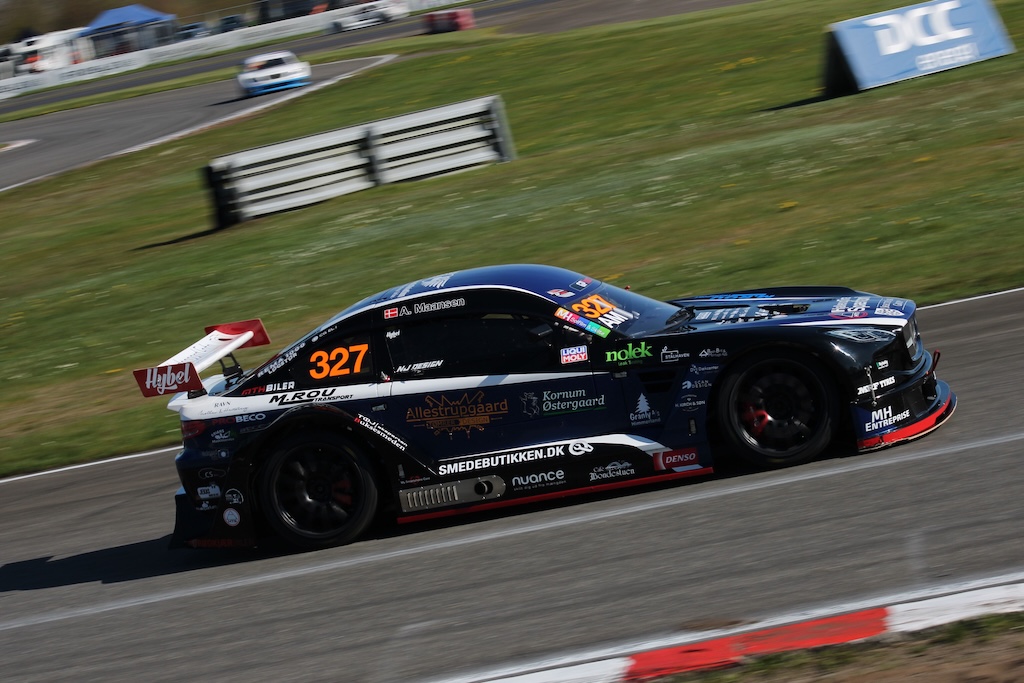 Alex Maansen #327 - Dobbelt podium til Nymark Racing Academy.
(Foto: Motorsporten.dk)